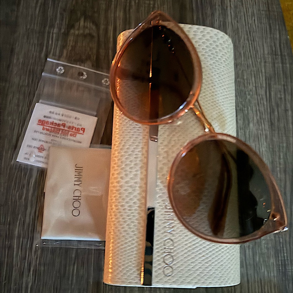 Jimmy Choo Sunglasses rosegold